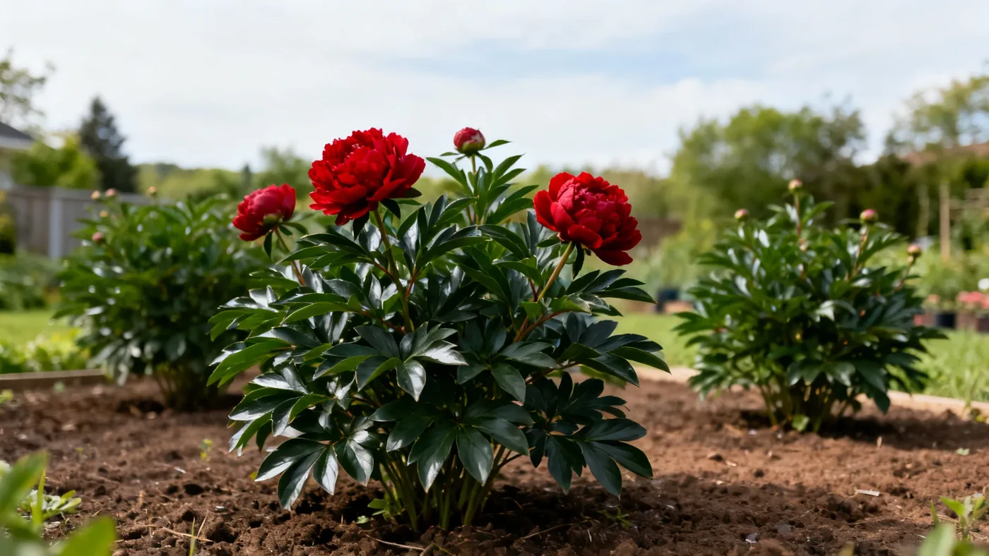 Common Red Sarah Bernhardt Peony Pests and Diseases